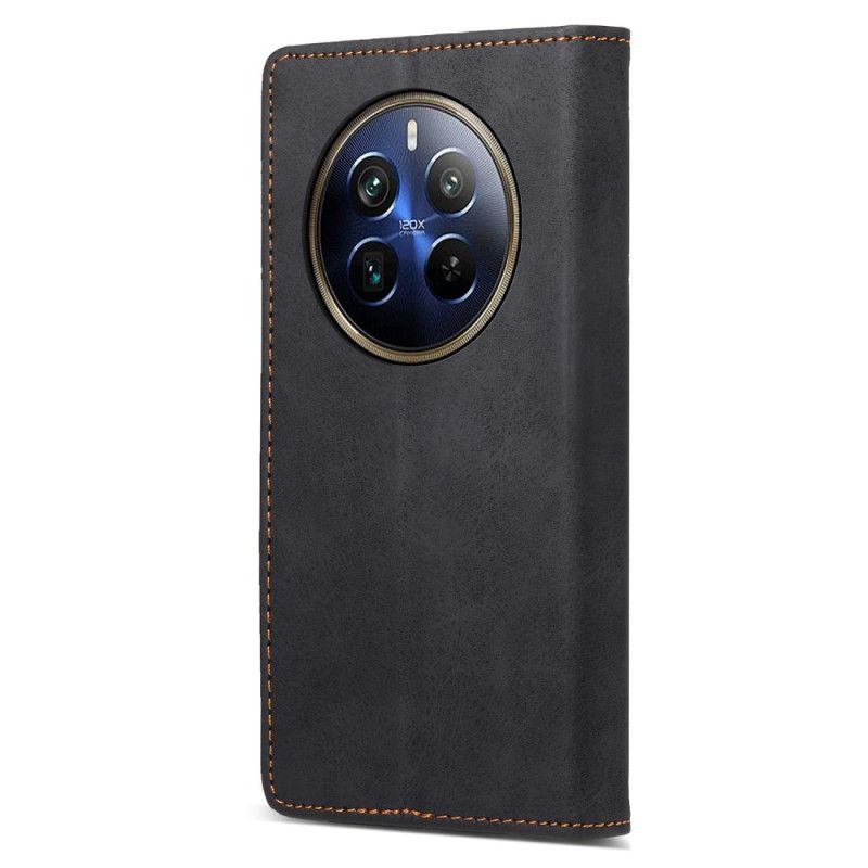 Læder Cover Realme 12 Pro / 12 Pro Plus Telefon Etui Retro Design