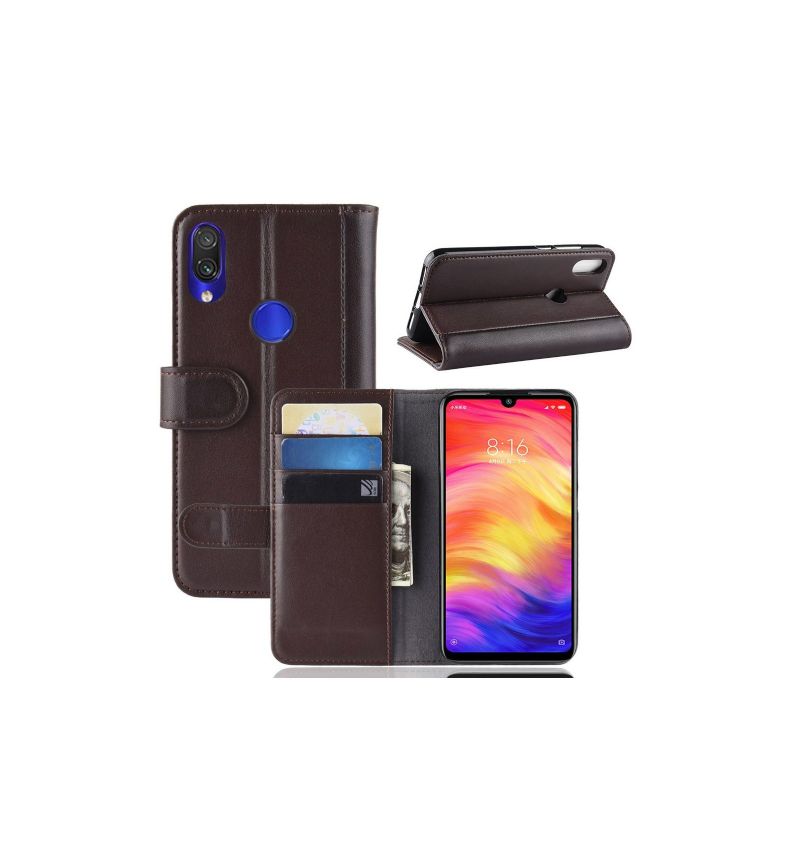 Case Xiaomi Redmi Note 7 Premium Læder Kortholder