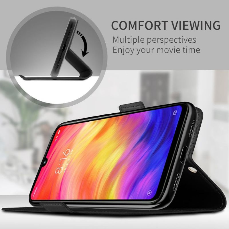 Flip Cover Xiaomi Redmi Note 7 Læder Cover Stand Case