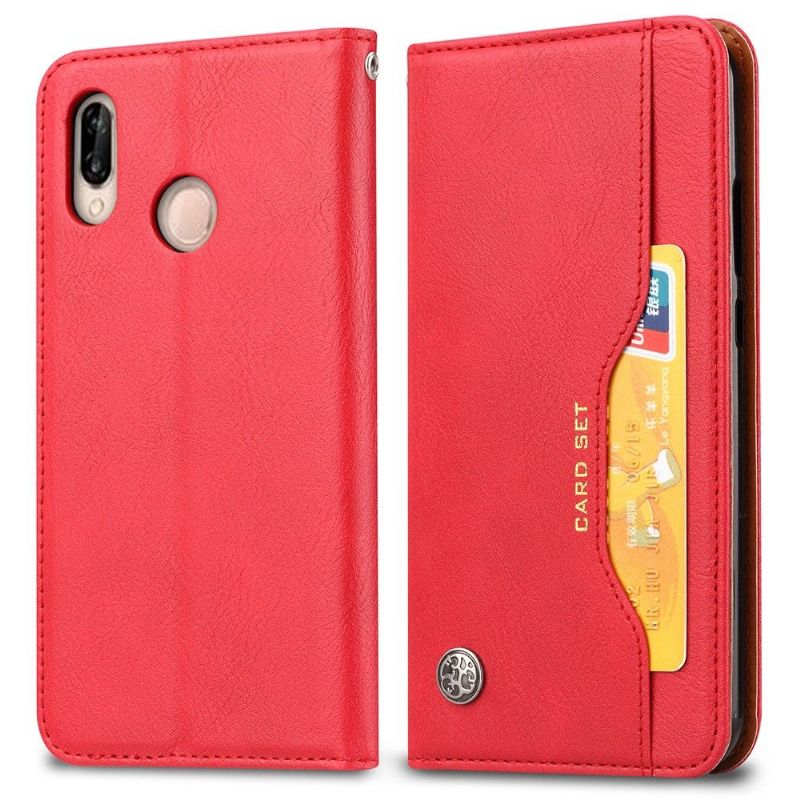 Flip Cover Xiaomi Redmi Note 7 Punge Etui Læder Stand Taske Pung