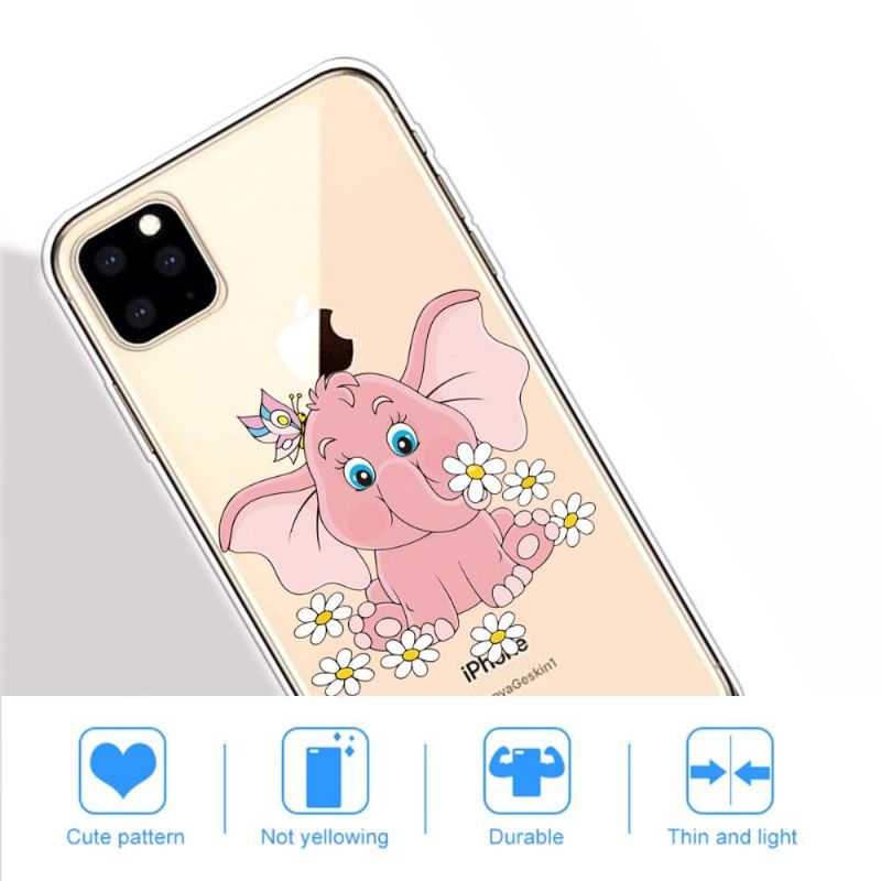 Cover iPhone 11 Pro Max Elefantblomster