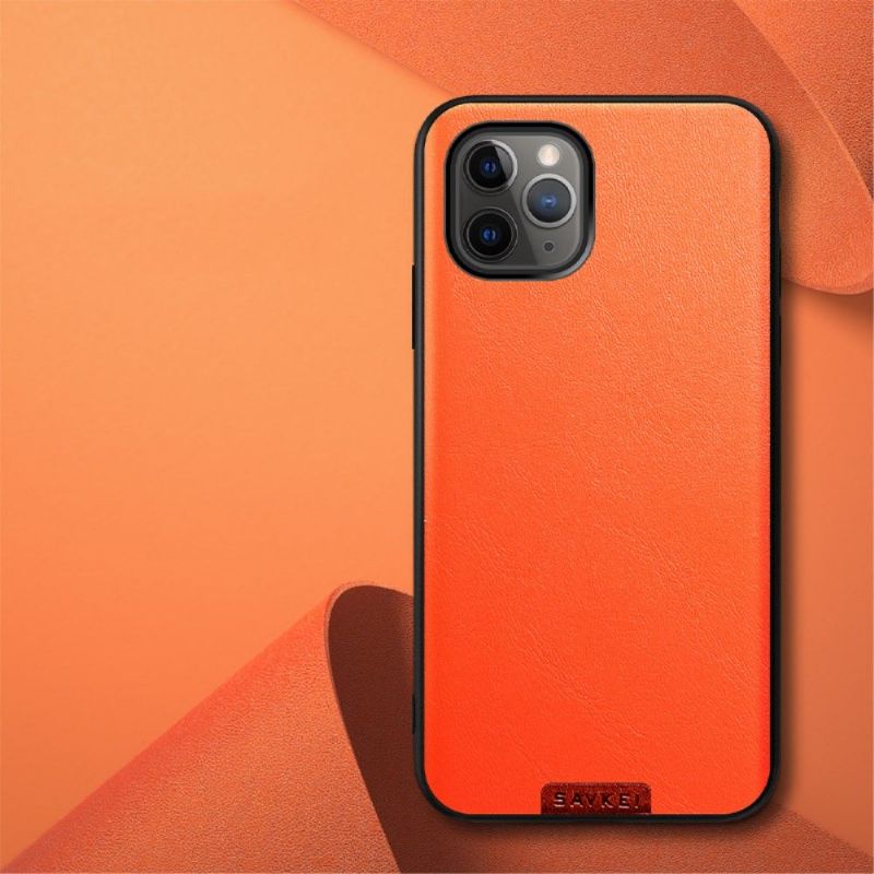 Cover iPhone 11 Pro Max Farvestil Lædereffekt