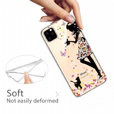 Cover iPhone 11 Pro Max Lady Sommerfugle