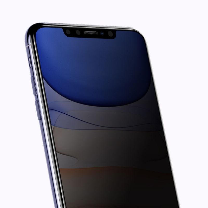 Mobilcover iPhone 11 Pro Max Beskyttelsessæt Hærdet Glasskærm & Privatlivsfilter