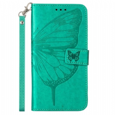 Flip Cover Xiaomi Redmi Note 12 5G Blomster Sommerfugl