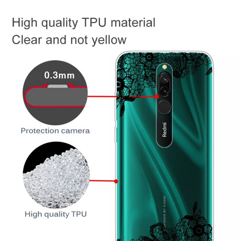 Cover Xiaomi Redmi Note 8 Blomsterblonde