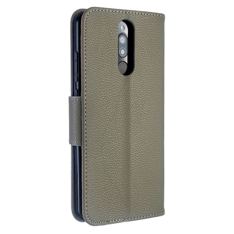 Etui Xiaomi Redmi Note 8 Flip Cover Kornet Lædereffekt Folio