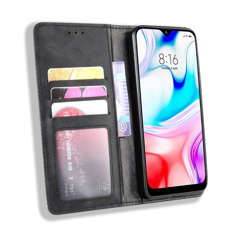 Etui Xiaomi Redmi Note 8 Hemming Cirénius Style Læder