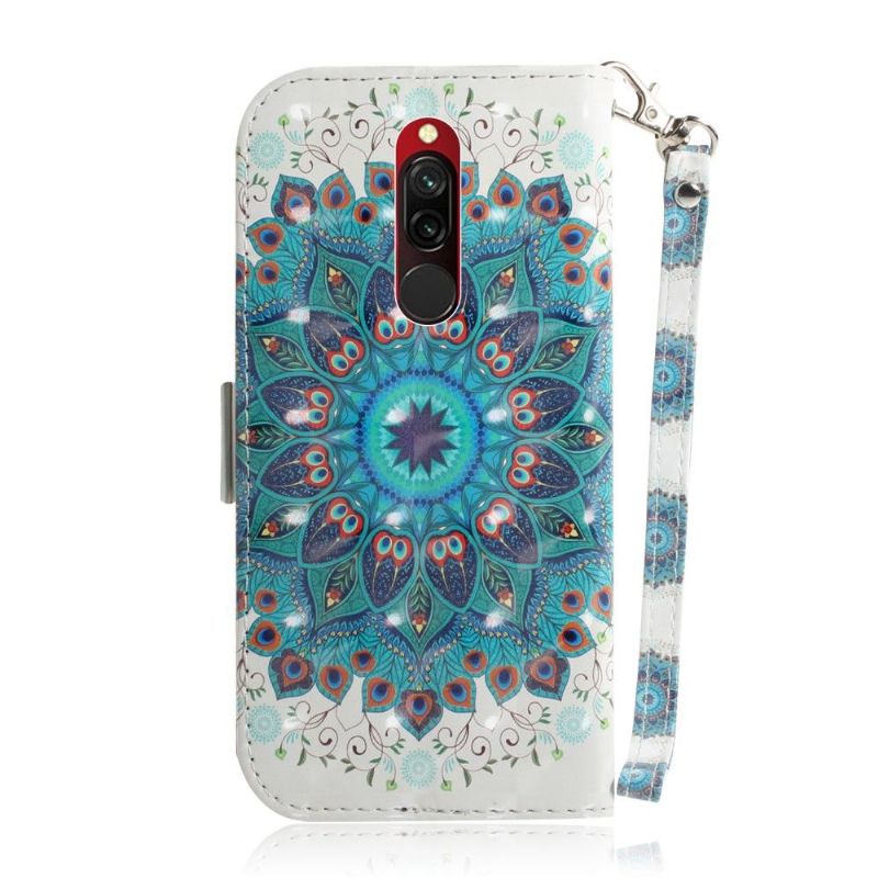 Flip Cover Xiaomi Redmi Note 8 Farverig Mandala