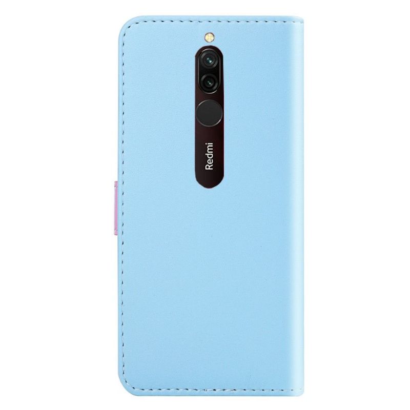 Flip Cover Xiaomi Redmi Note 8 Hemming Trefarvet