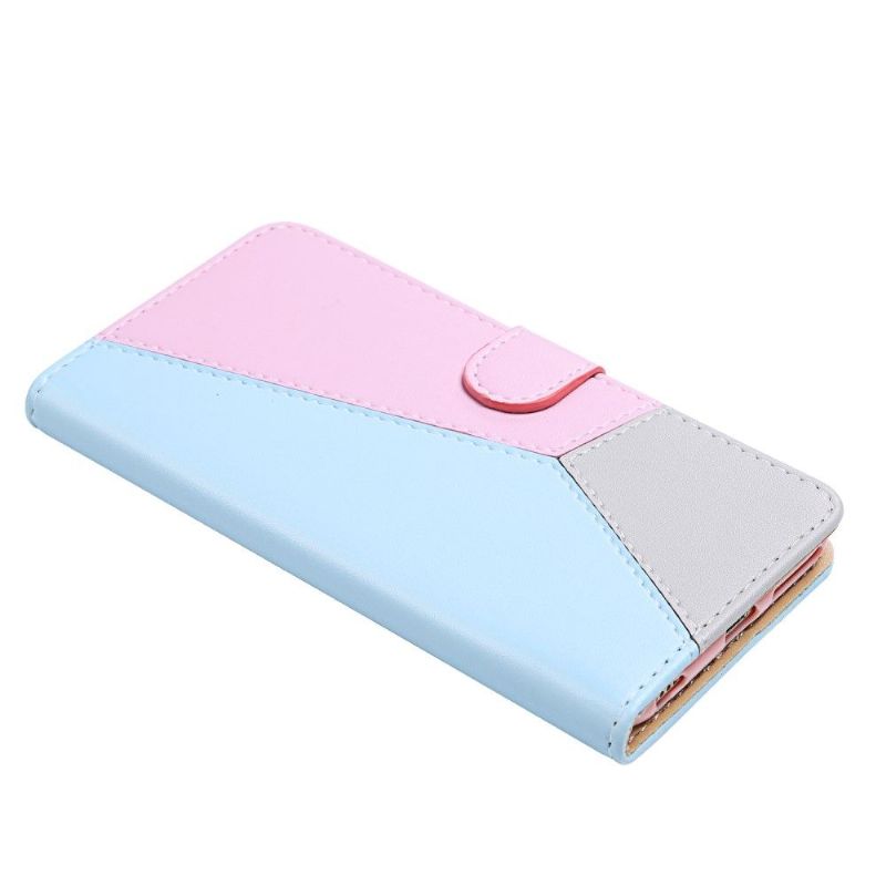 Flip Cover Xiaomi Redmi Note 8 Hemming Trefarvet