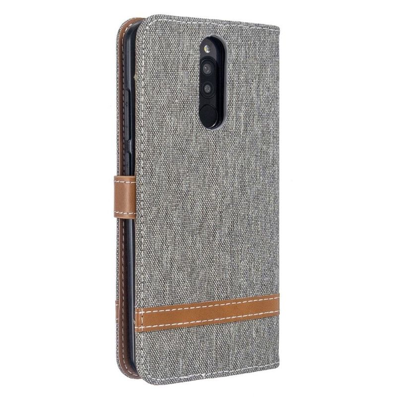 Flip Cover Xiaomi Redmi Note 8 Kortholder Stofbetræk