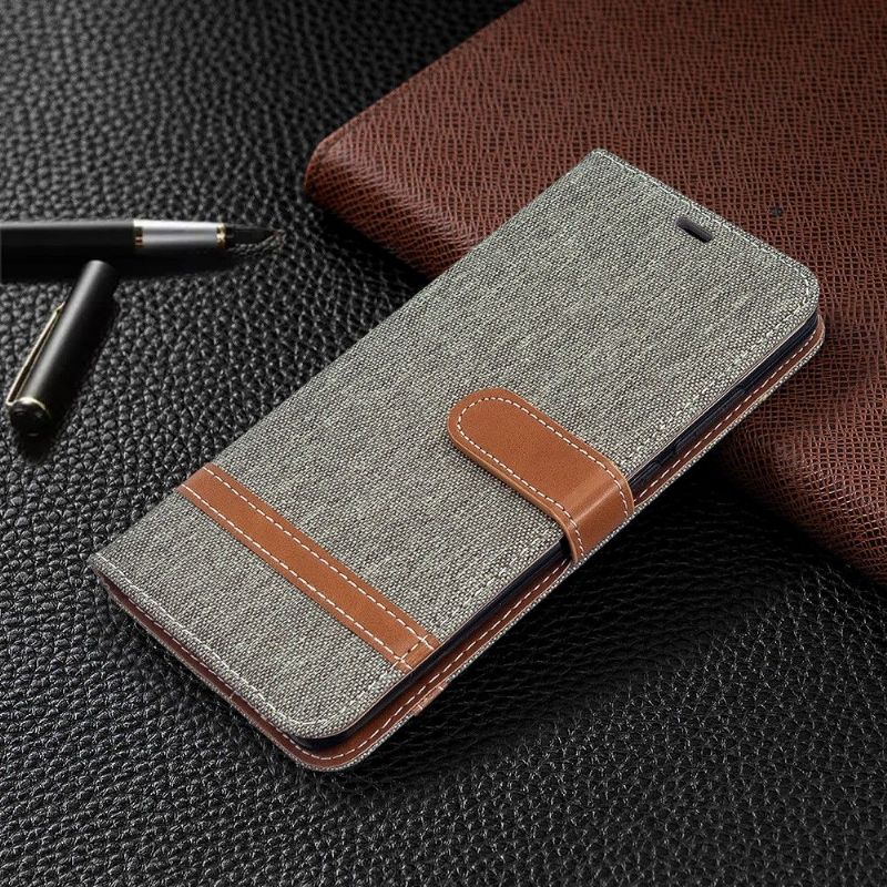 Flip Cover Xiaomi Redmi Note 8 Kortholder Stofbetræk