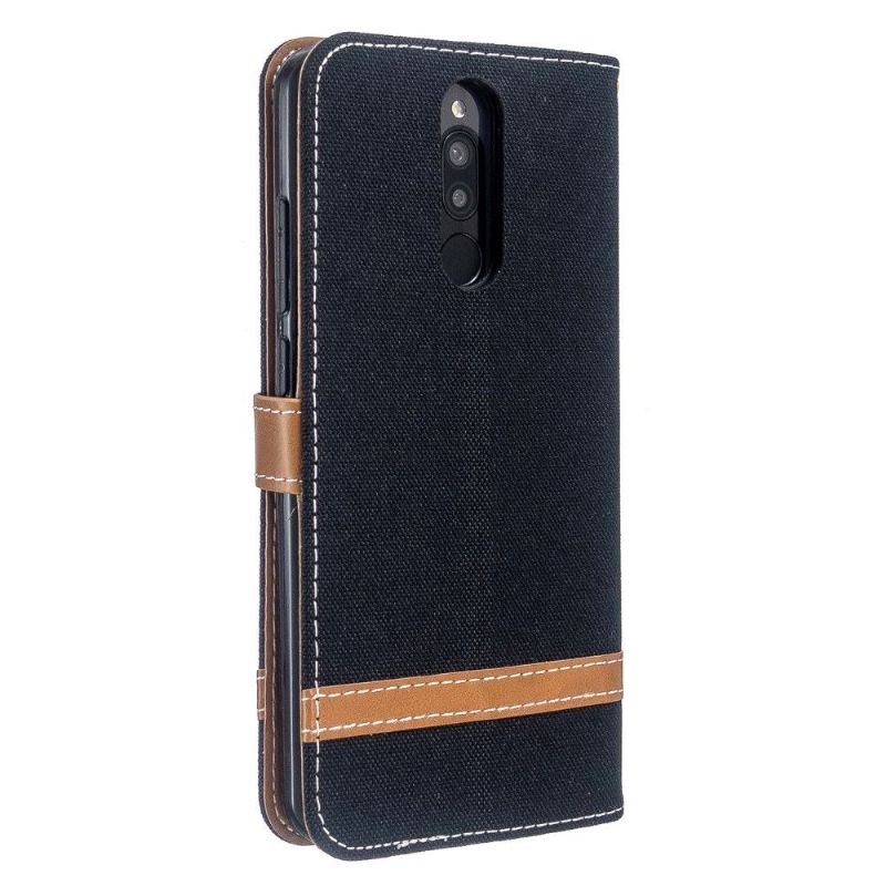 Flip Cover Xiaomi Redmi Note 8 Kortholder Stofbetræk