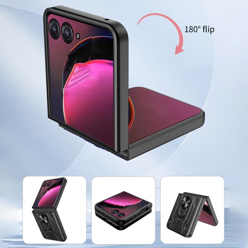 Cover Motorola Razr 50 Ultra Telefon Etui Ring-støtte