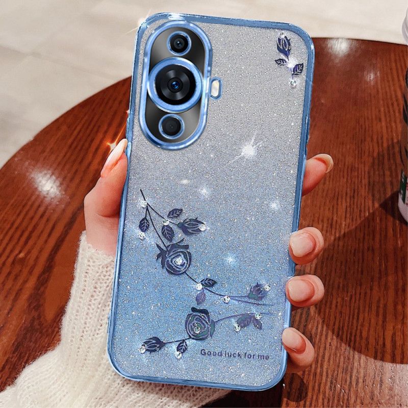 Cover Huawei Nova 11 Pro Kadem Rhinsten Blomster