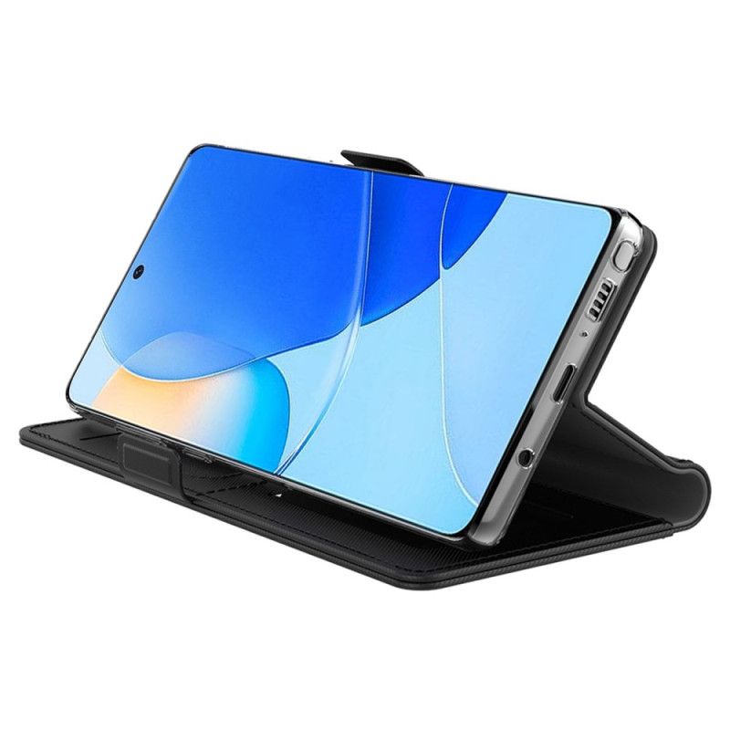 Flip Cover Til Huawei Nova 11 Pro Aftagelig Kortholder Og Spejl