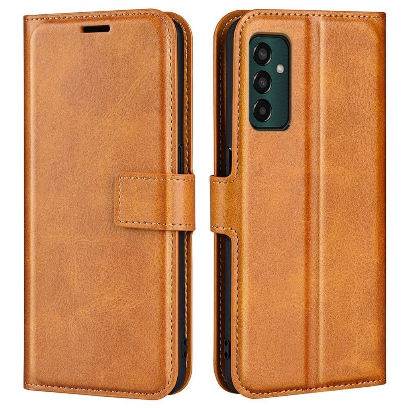 Flip Cover Samsung Galaxy M13 Hemming Punge Etui Læderstil