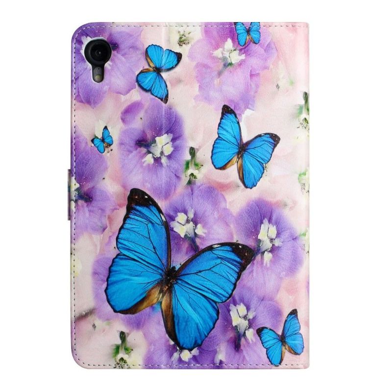 Cover iPad Mini 6 (2021) Blomster Og Sommerfugle