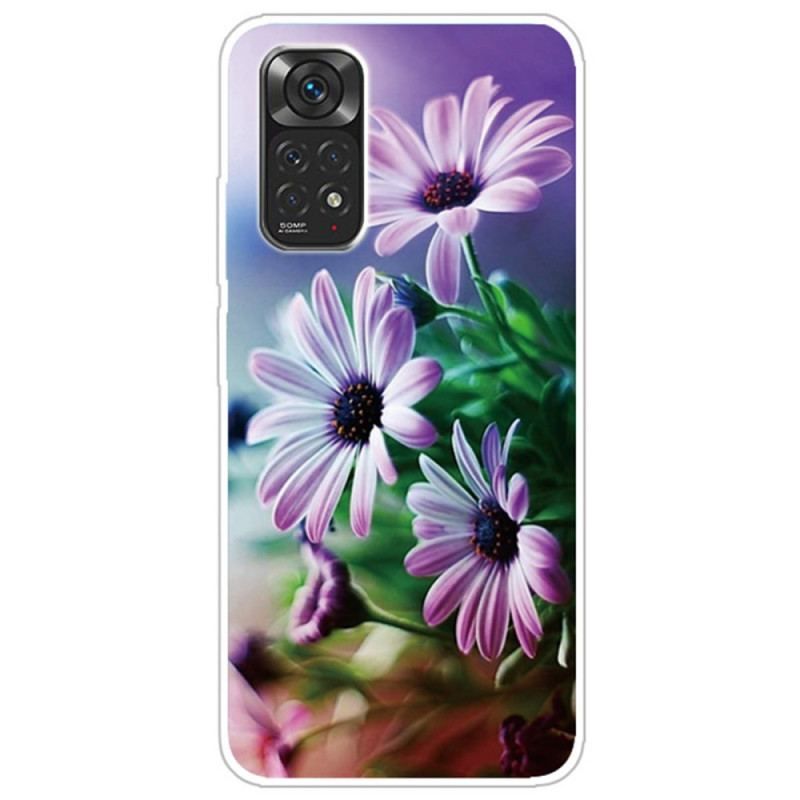 Cover Xiaomi Redmi Note 11 / 11S Realistiske Blomster