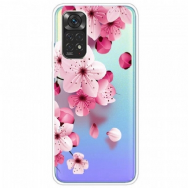 Cover Xiaomi Redmi Note 11 / 11S Små Lyserøde Blomster