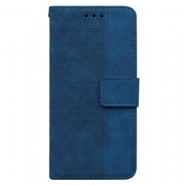 Flip Cover Xiaomi Redmi Note 11 / 11S Med Snor Strappy Mønster