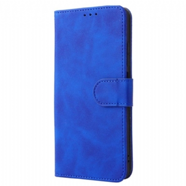 Læder Cover Xiaomi Redmi Note 11 / 11S Skin-touch Med Snor