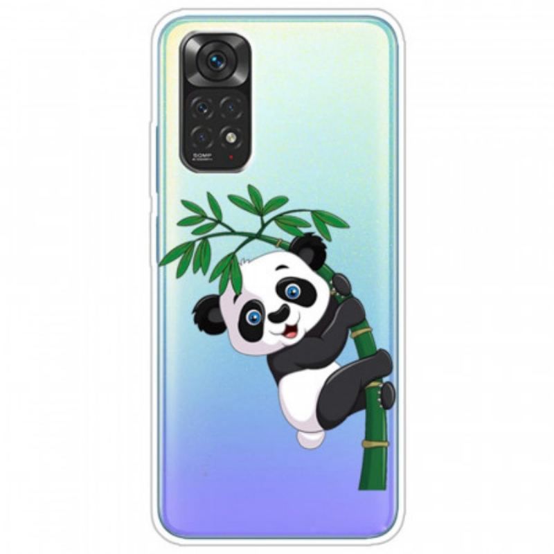 Mobilcover Xiaomi Redmi Note 11 / 11S Panda På Bambus