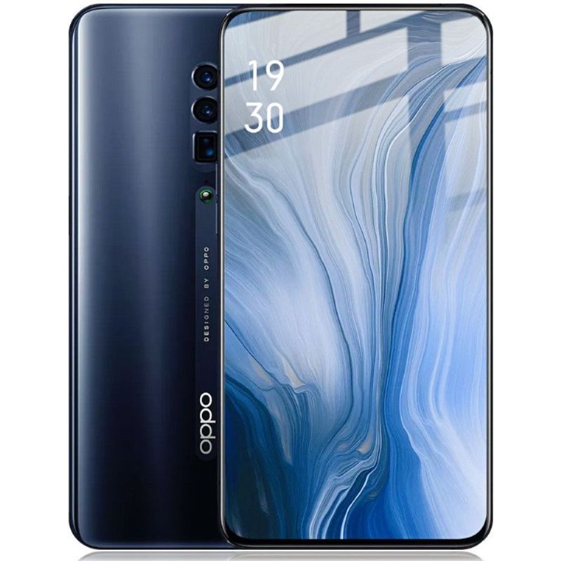 Oppo Reno 10X Zoom - Fuld Størrelse Hærdet Glas Skærmbeskytter