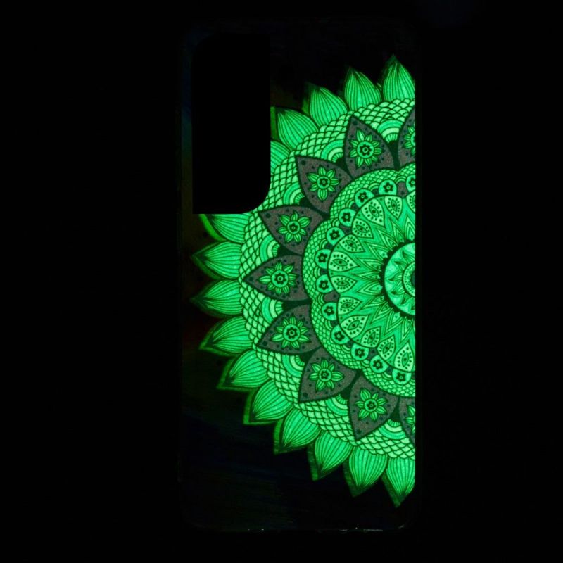 Cover Samsung Galaxy S22 Plus 5G Lysende Farverig Mandala