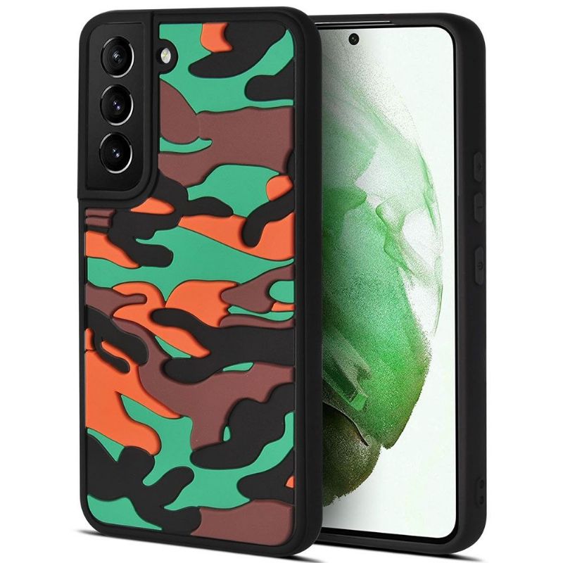 Cover Samsung Galaxy S22 Plus 5G Robust Militær Camouflage