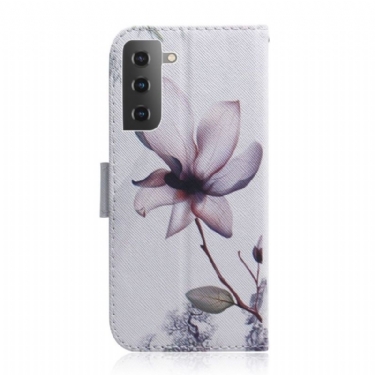 Etui Samsung Galaxy S22 Plus 5G Anti-fald Vild Blomst