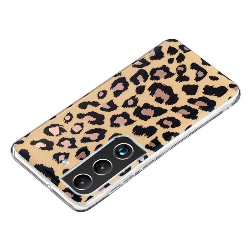 Mobilcover Samsung Galaxy S22 Plus 5G Original Silikone Leopard