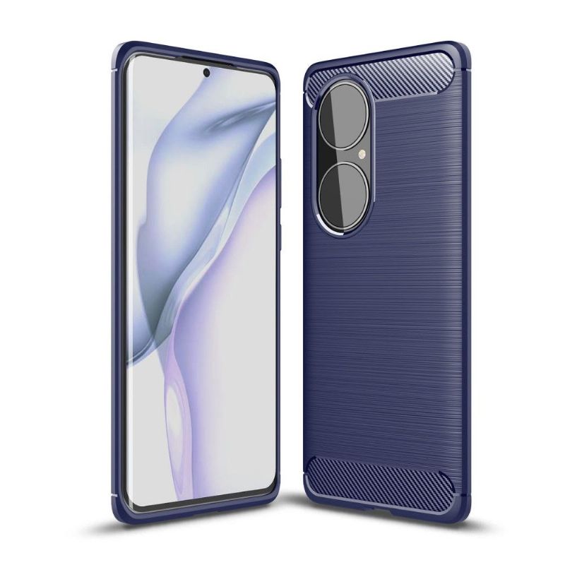 Cover Huawei P50 Pro Hemming Silikone Børstet Effekt