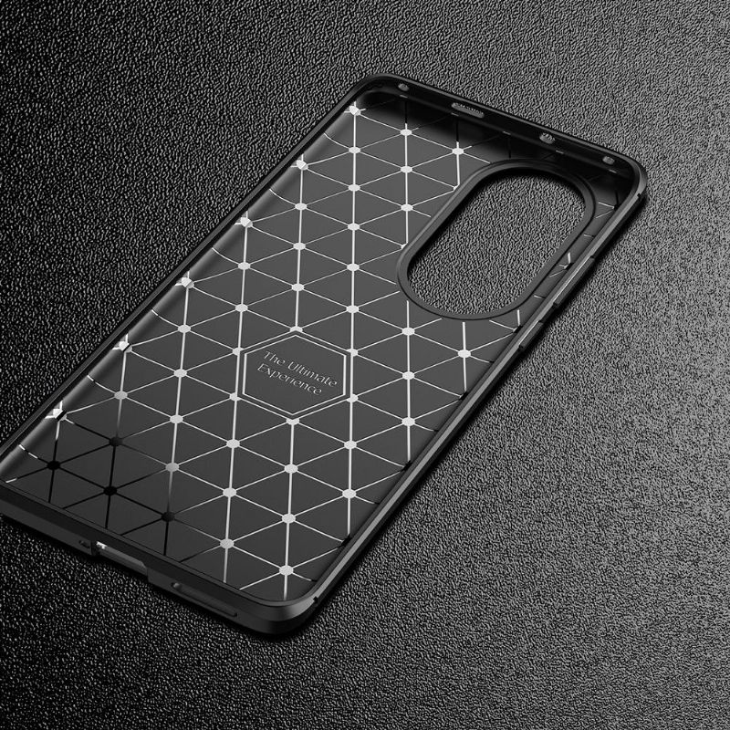 Mobilcover Huawei P50 Pro Carbon Fiber Style