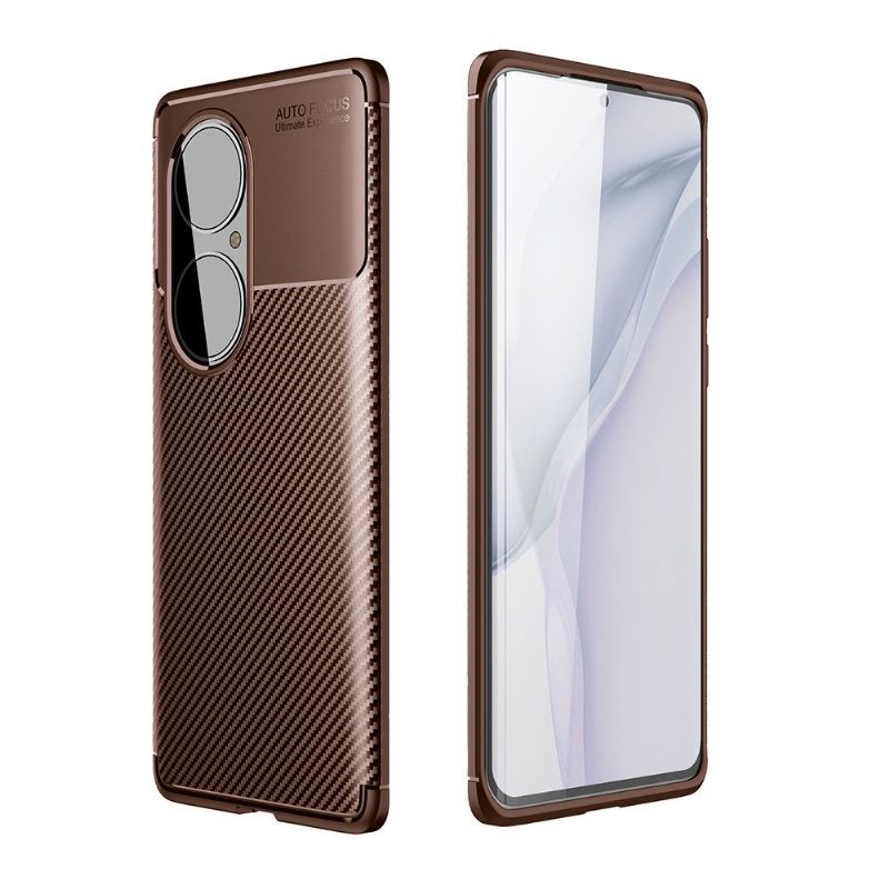 Mobilcover Huawei P50 Pro Carbon Fiber Style