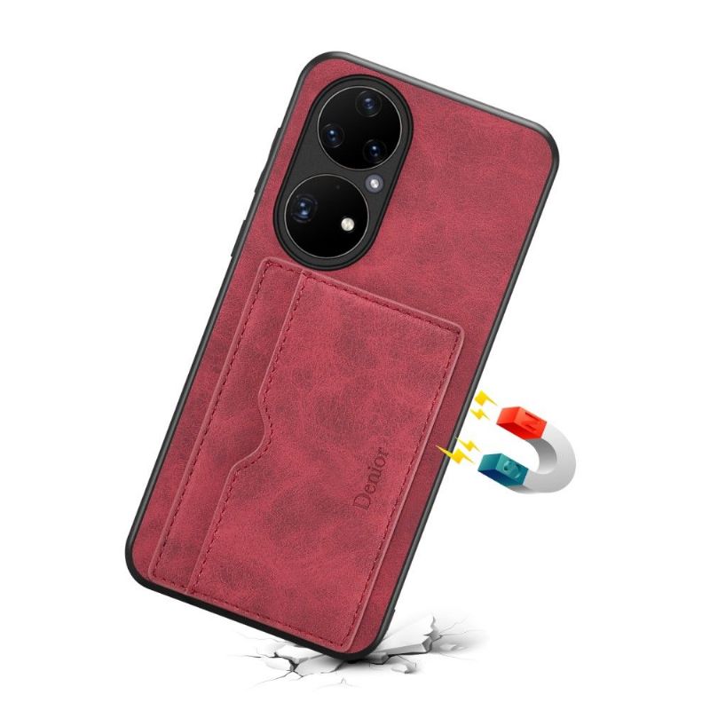 Mobilcover Huawei P50 Pro Original Denior Kortholder