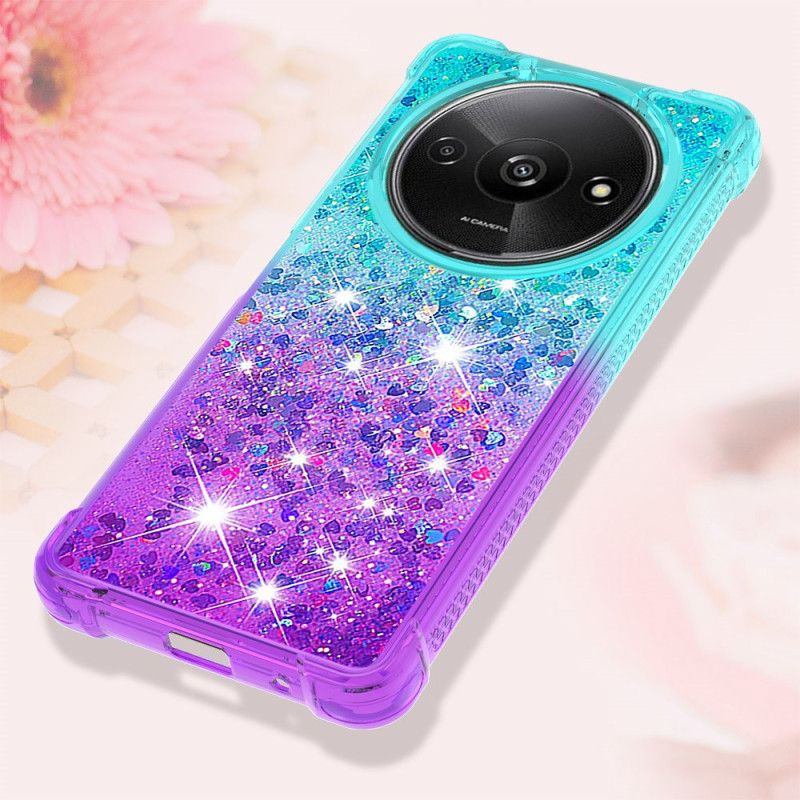 Cover Poco C61 Gradient Glitter