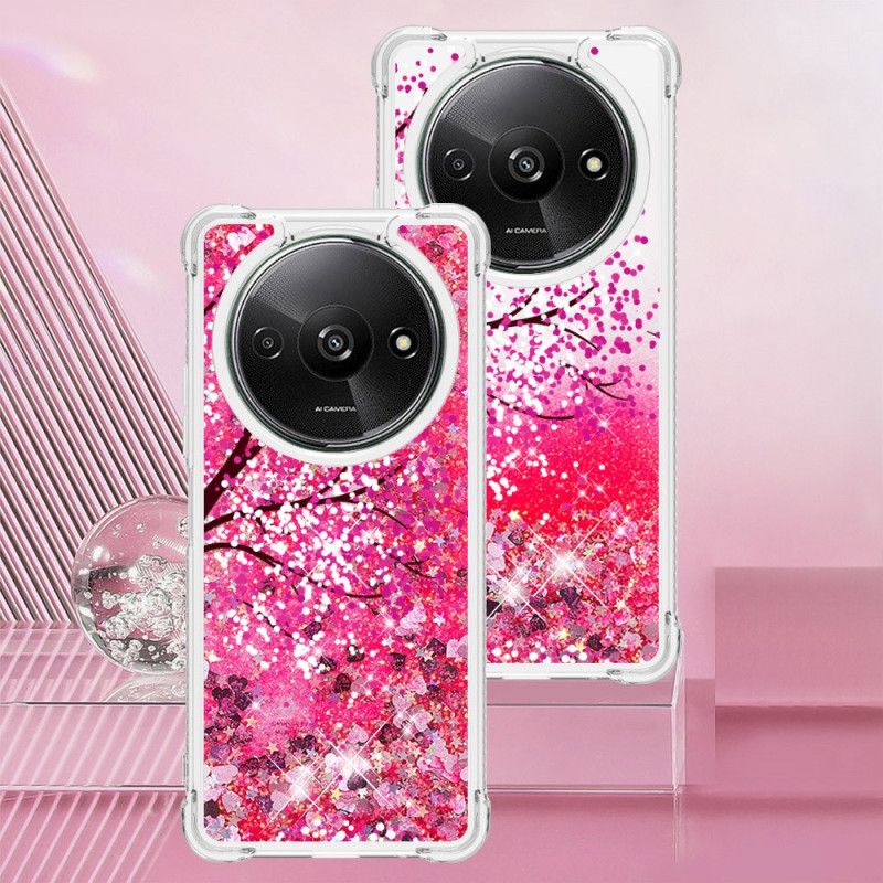 Cover Til Poco C61 Cherry Blossom Glitter