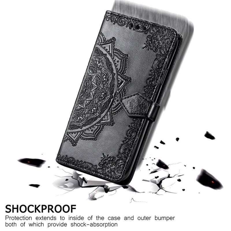 Flip Cover Poco C61 Barok Mandala Med Rem