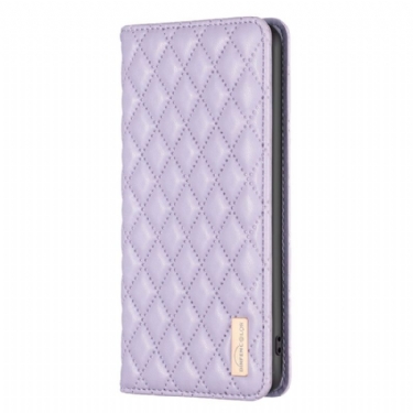 Flip Cover Poco C61 Quiltet Binfen Farve