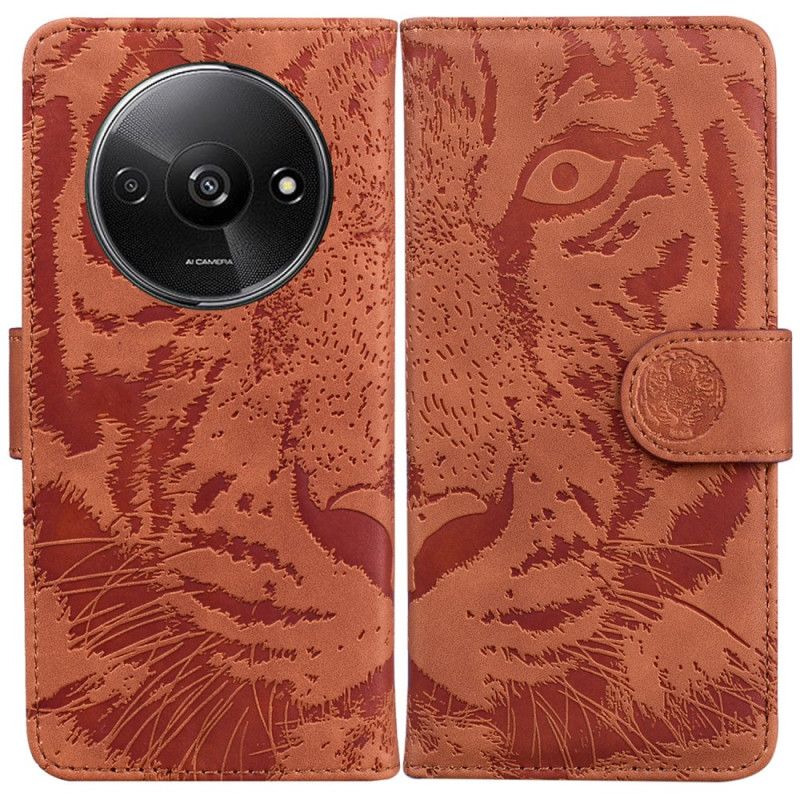 Flip Cover Poco C61 Tiger Footprint