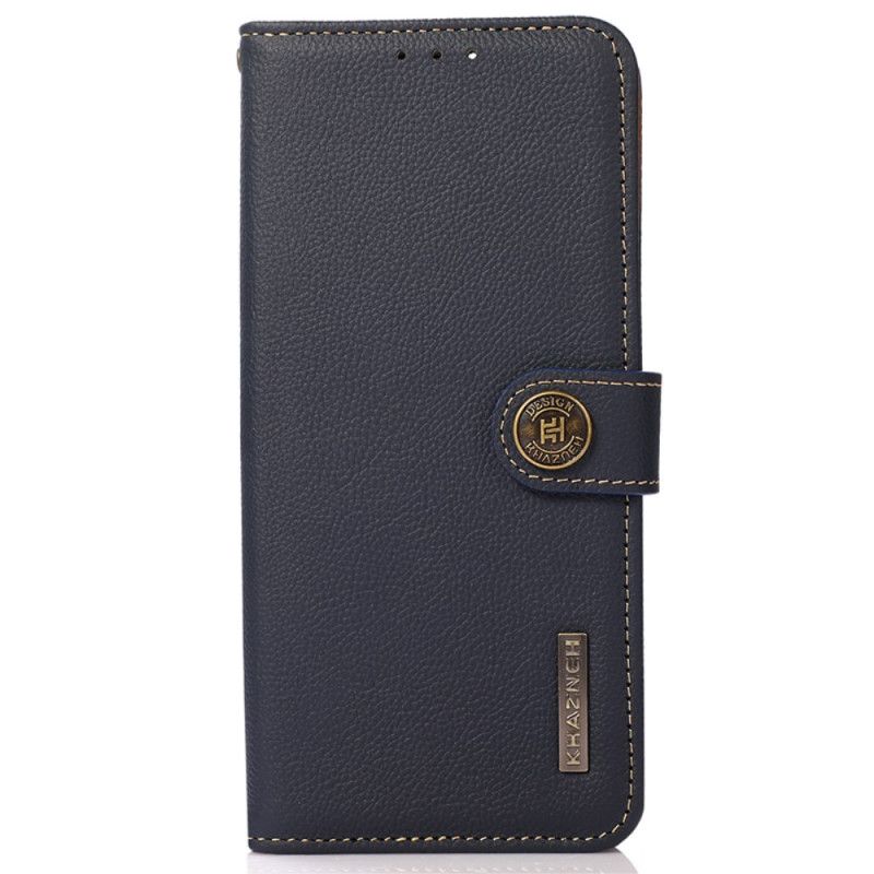 Læder Cover Poco C61 Khazneh Rfid Blocking Wallet