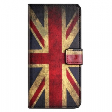 Flip Cover Xiaomi Redmi Note 12 4G Engelsk Flag