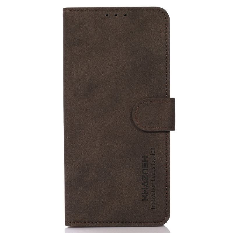 Flip Cover Xiaomi Redmi Note 12 4G Khazneh Lædereffekt