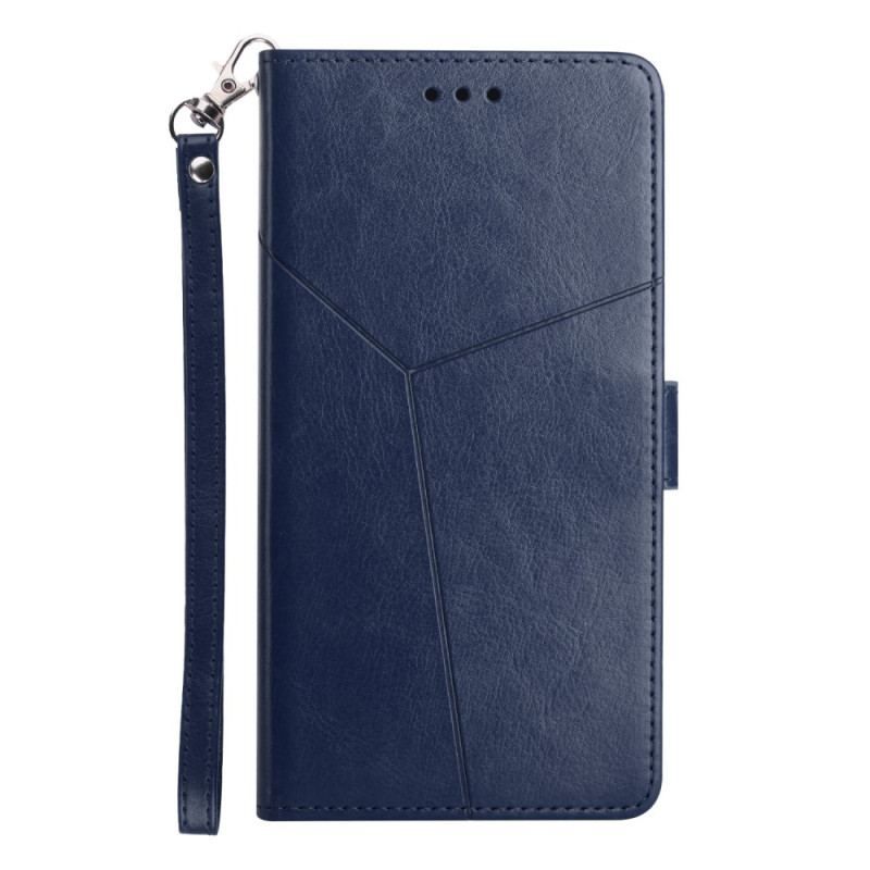 Flip Cover Xiaomi Redmi Note 12 4G Med Snor Y Strappy Design