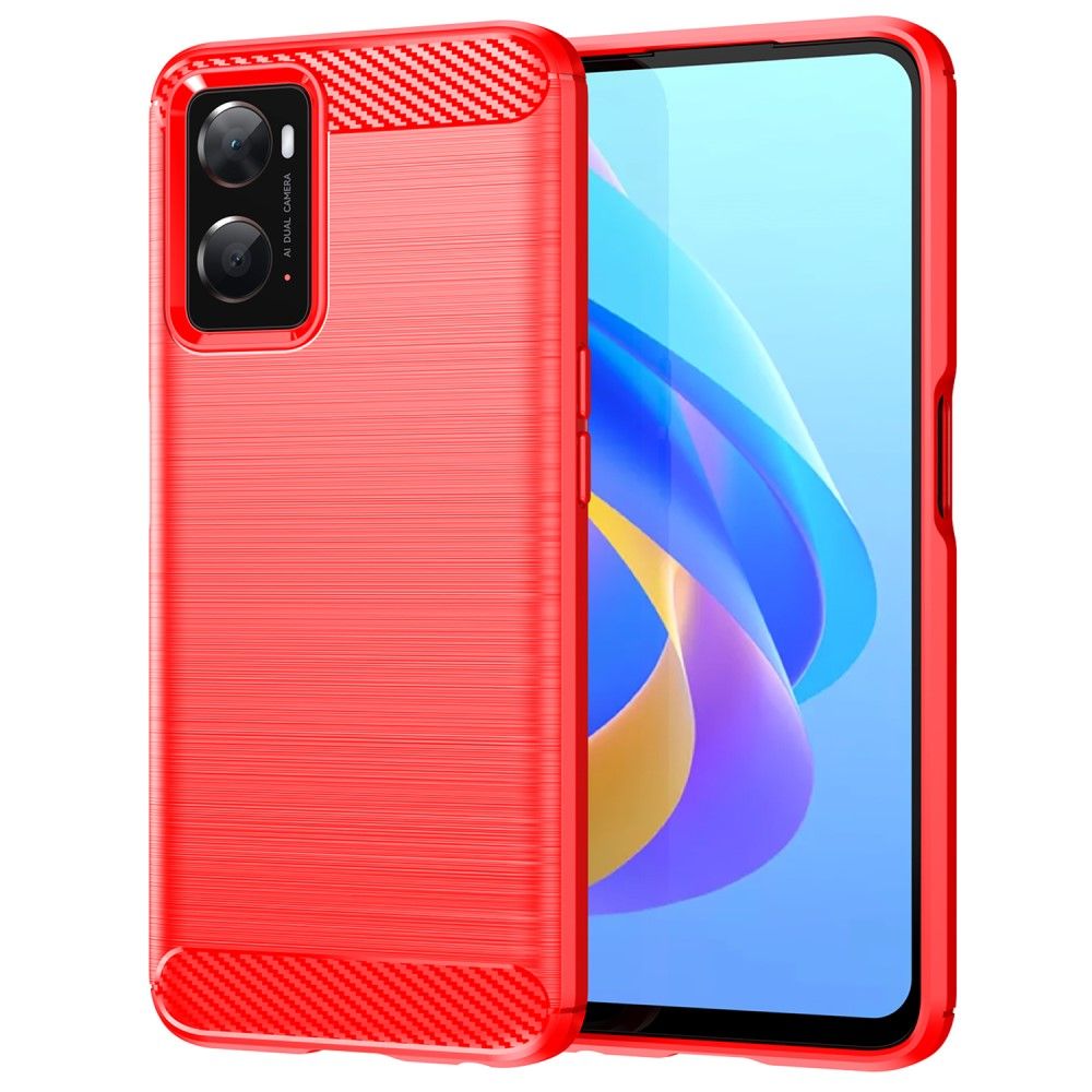 Cover Realme 9i Silikone Børstet Effekt