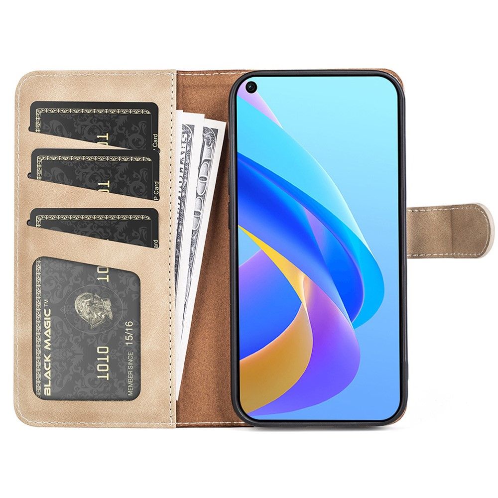 Flip Cover Realme 9i Læder Cover Bicolor Folio Stand