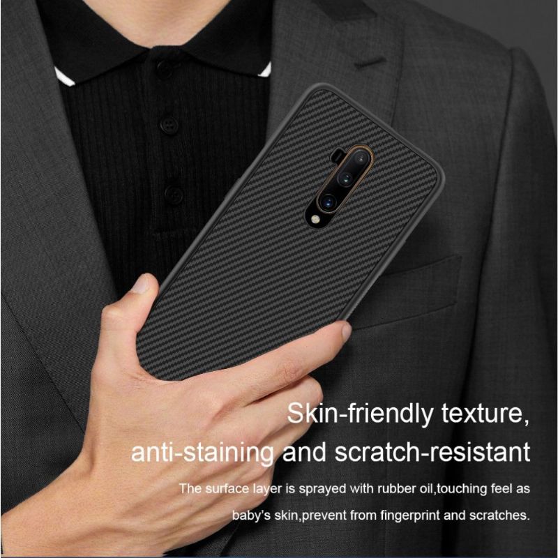 Cover OnePlus 7T Pro Syntetisk Fiber