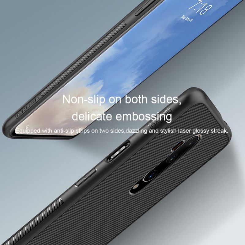 Cover OnePlus 7T Pro Syntetisk Fiber